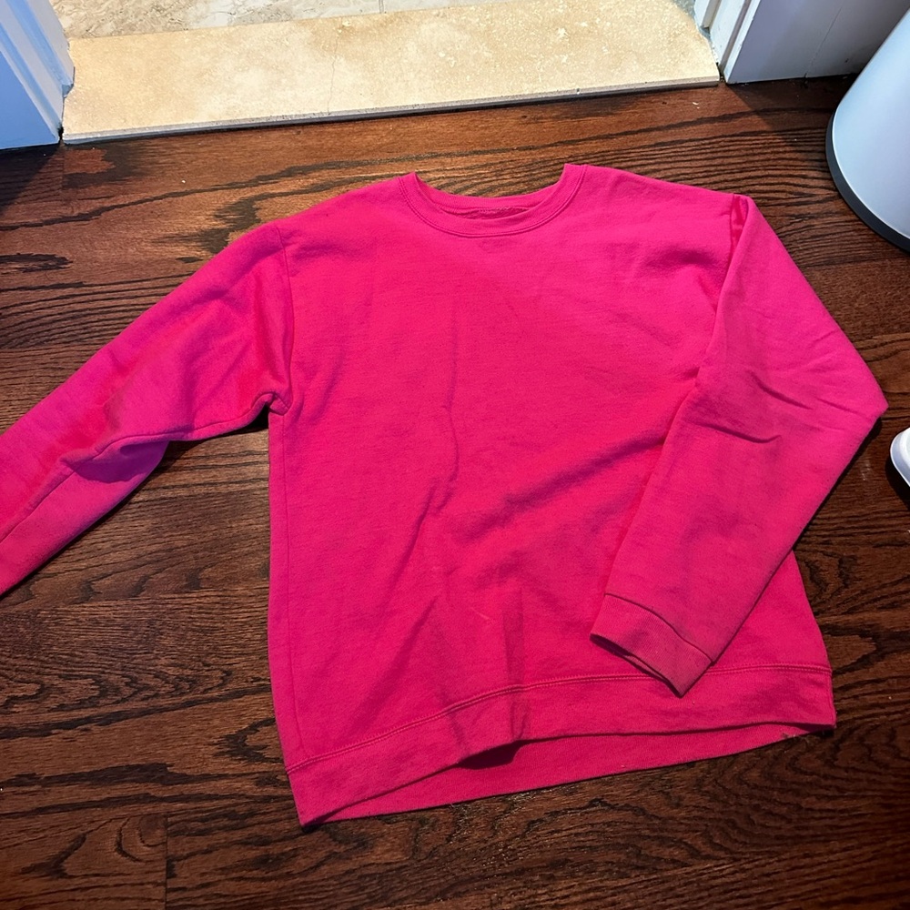 victoria secret CREWNECK hot pink